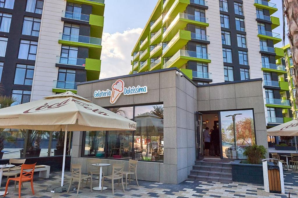Sea Love Apt Spa N Pools Beach Resort Navodari Dış mekan fotoğraf